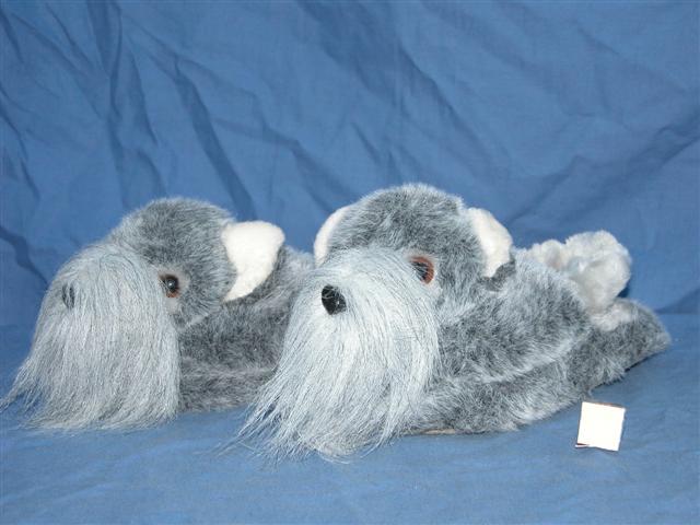 Schnauzer slippers, 1997